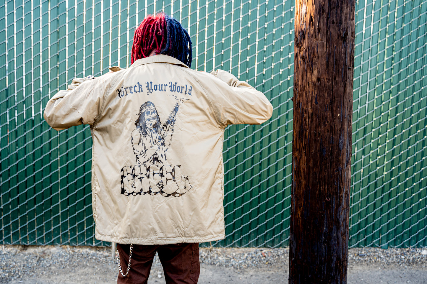 Wreck Your World Coaches Jacket